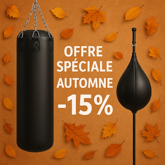 15% de réduction spécial Automne - Ne ratez pas cette offre!