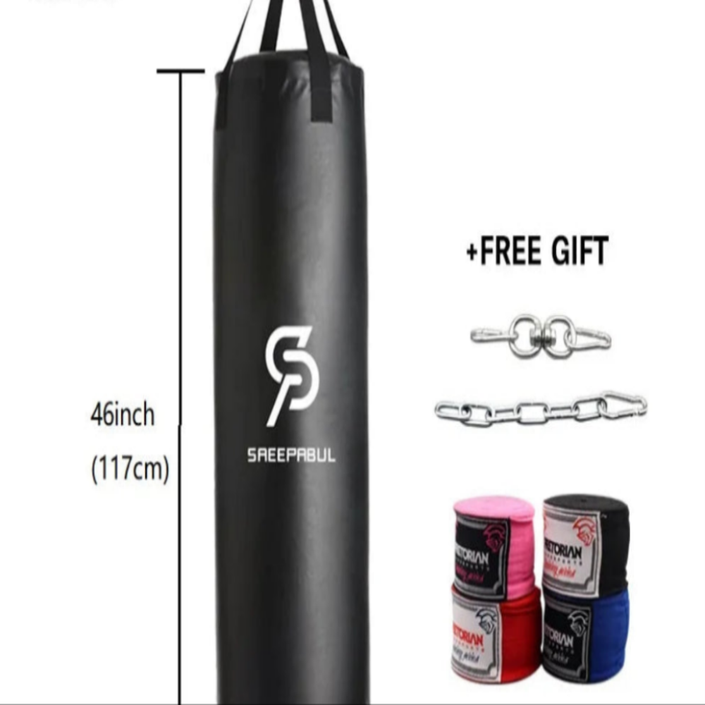 Sac de Frappe Noir 117 cm