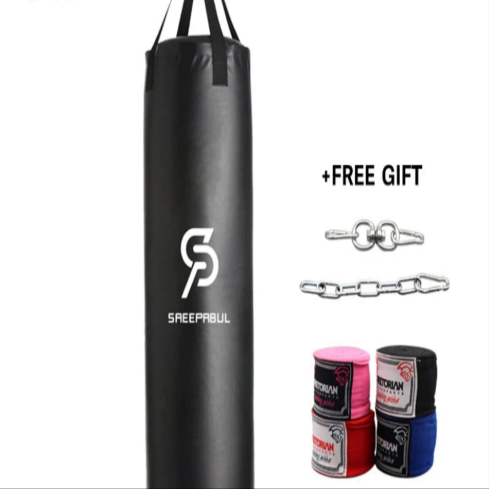 Sac de Frappe Noir 102-117 cm