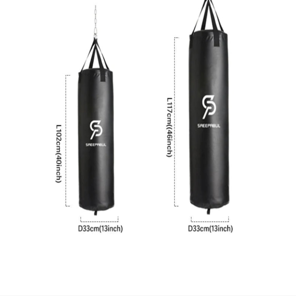 Sac de Frappe Noir 102-117 cm