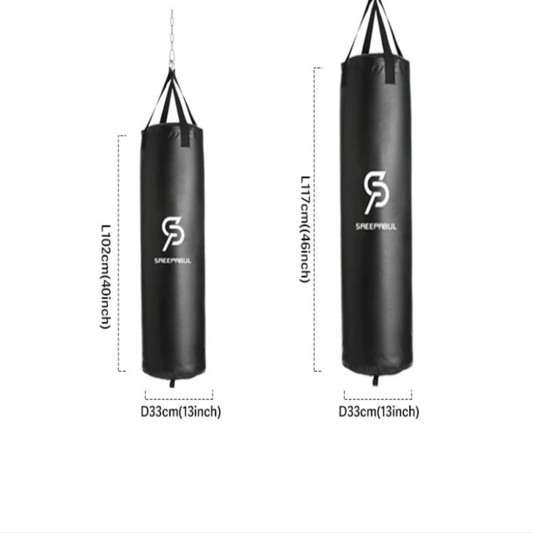 Sac de Frappe Noir 102-117 cm