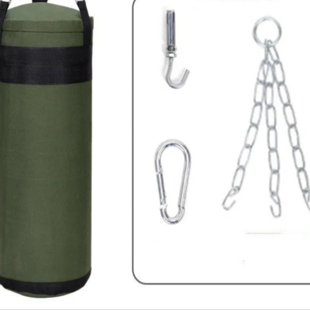 Sac de Frappe Vert avec accessoires