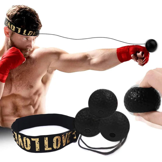 balle de punch avec bandeau 