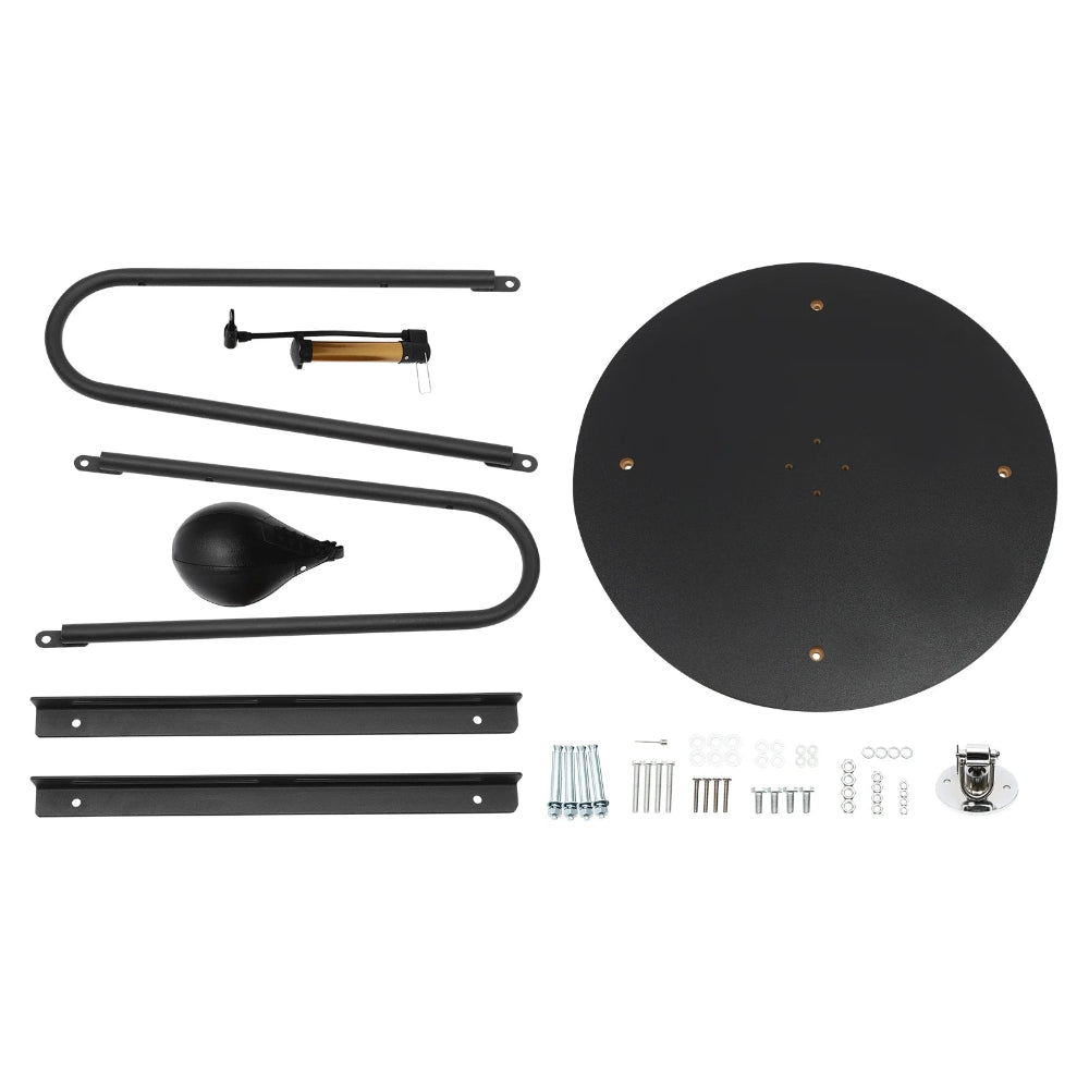 Poire de vitesse Noir avec support stable