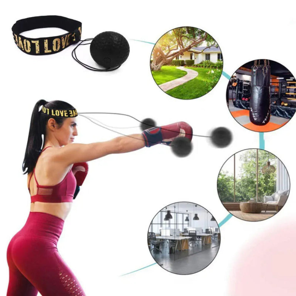 balle de punch avec bandeau 
