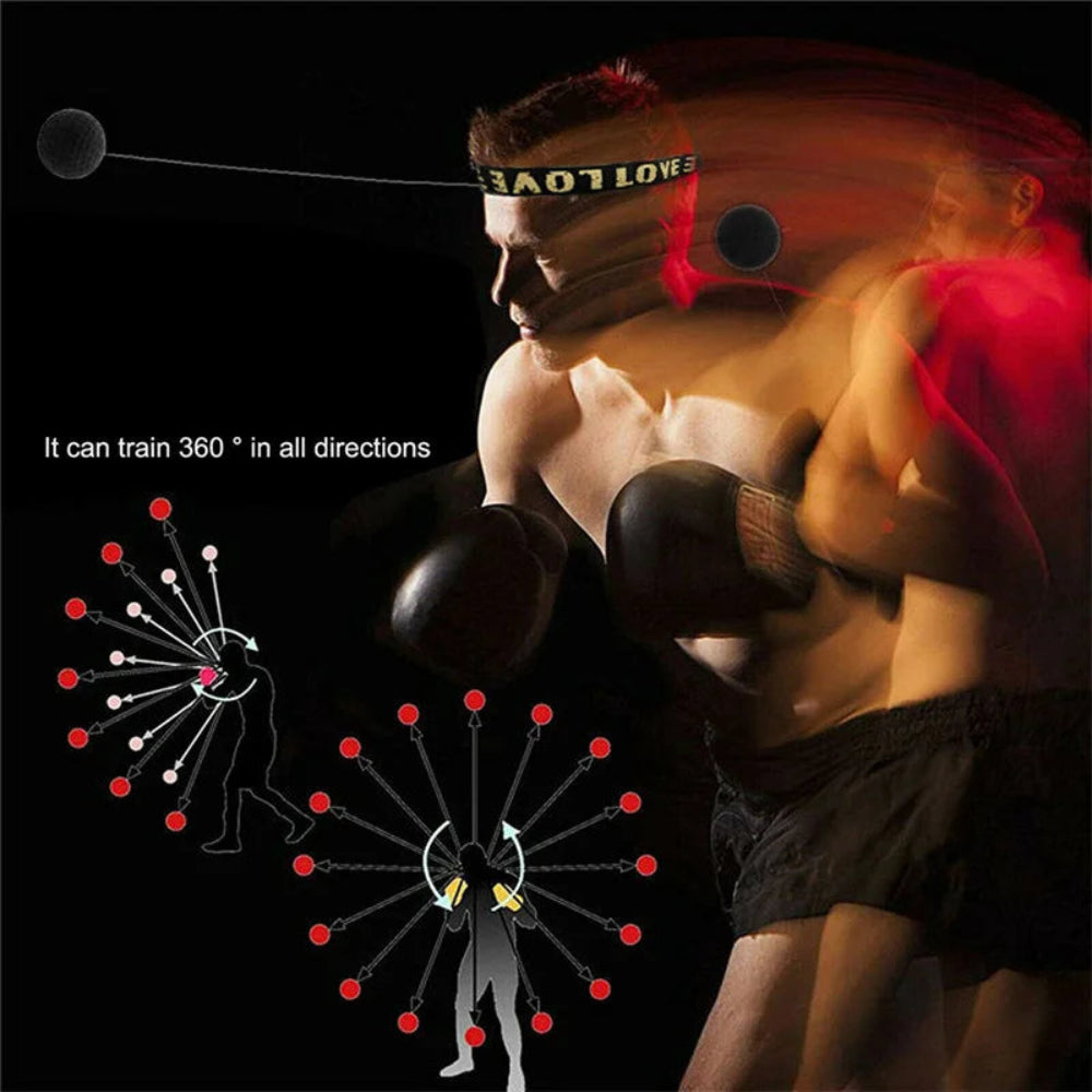 balle de punch avec bandeau 