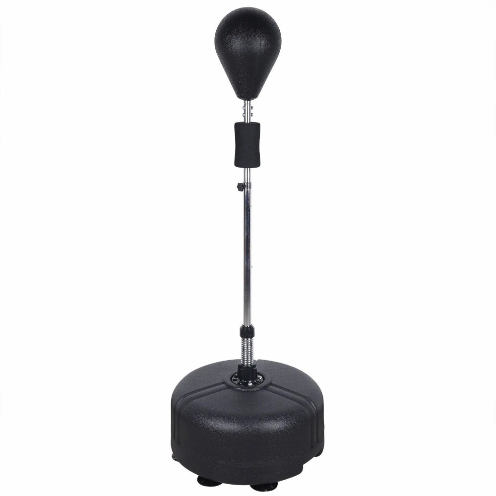 Punching ball noir sur Pied réglable 
