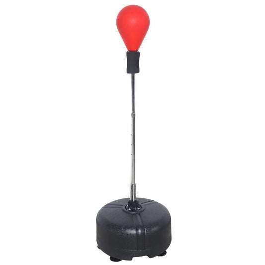 Punching ball rouge sur Pied réglable 