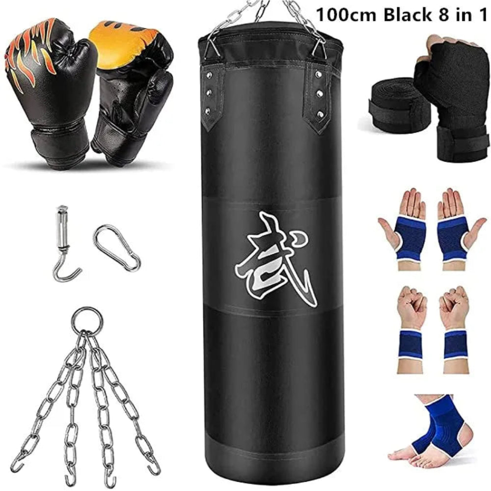 Sac de Frappe noir avec accessoires 