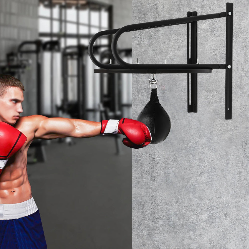 Poire de vitesse Noir avec support stable