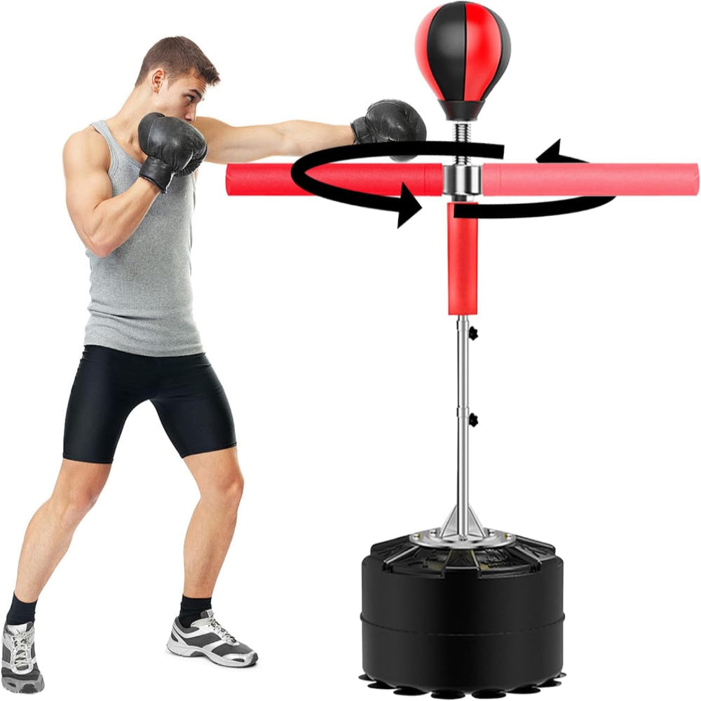 punching ball réglable en hauteur