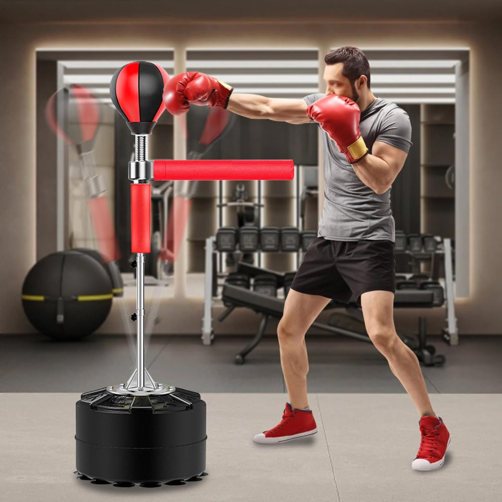 punching ball réglable en hauteur