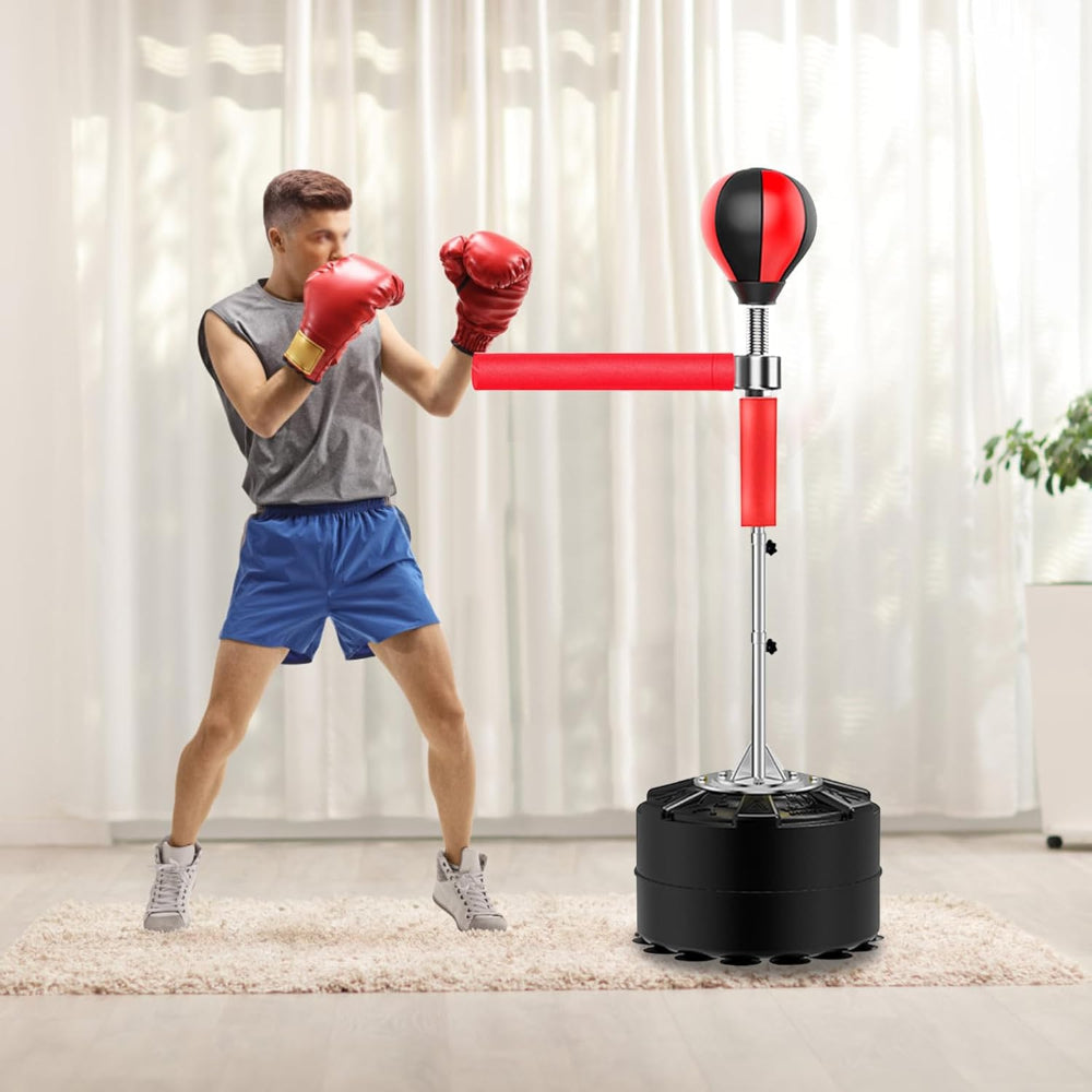 punching ball réglable en hauteur